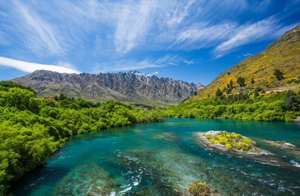 Shotover River in Queenstown