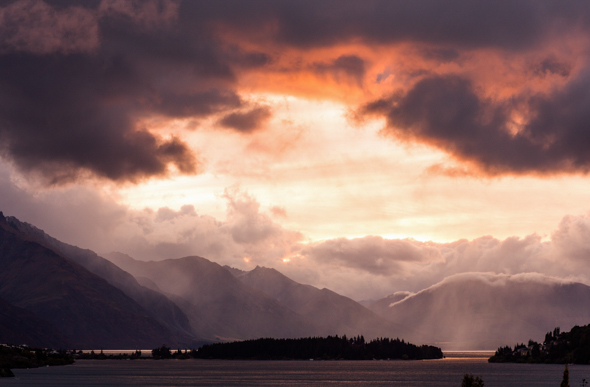 Lake Wakatipu in Queenstown