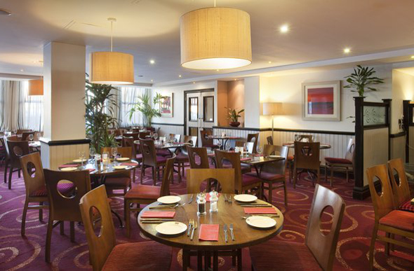 A humble restaurant at Jurys Inn Edinburgh