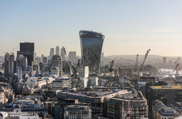 20 Fenchurch Street, London, is also known as the Walkie Talkie.