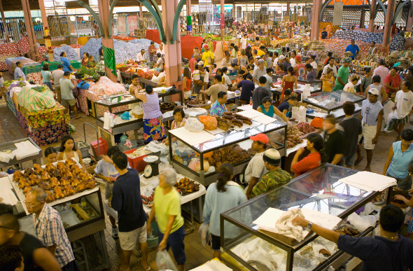 Le Marche in Papeete, Tahiti.