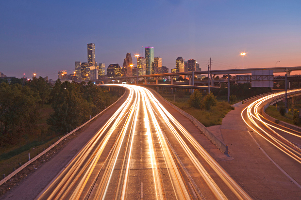 Houston Skyline at night